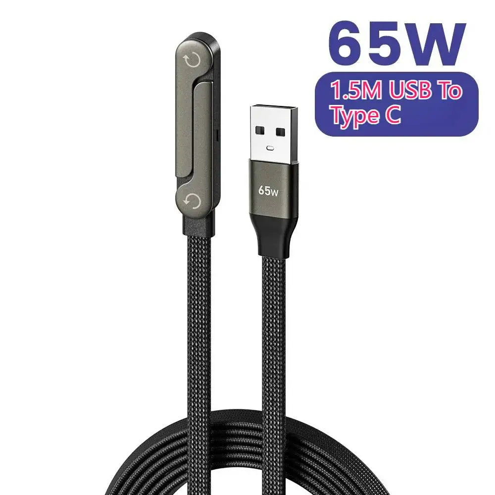 Cable de Carga Rápida con Soporte Integrado 240W / 65W