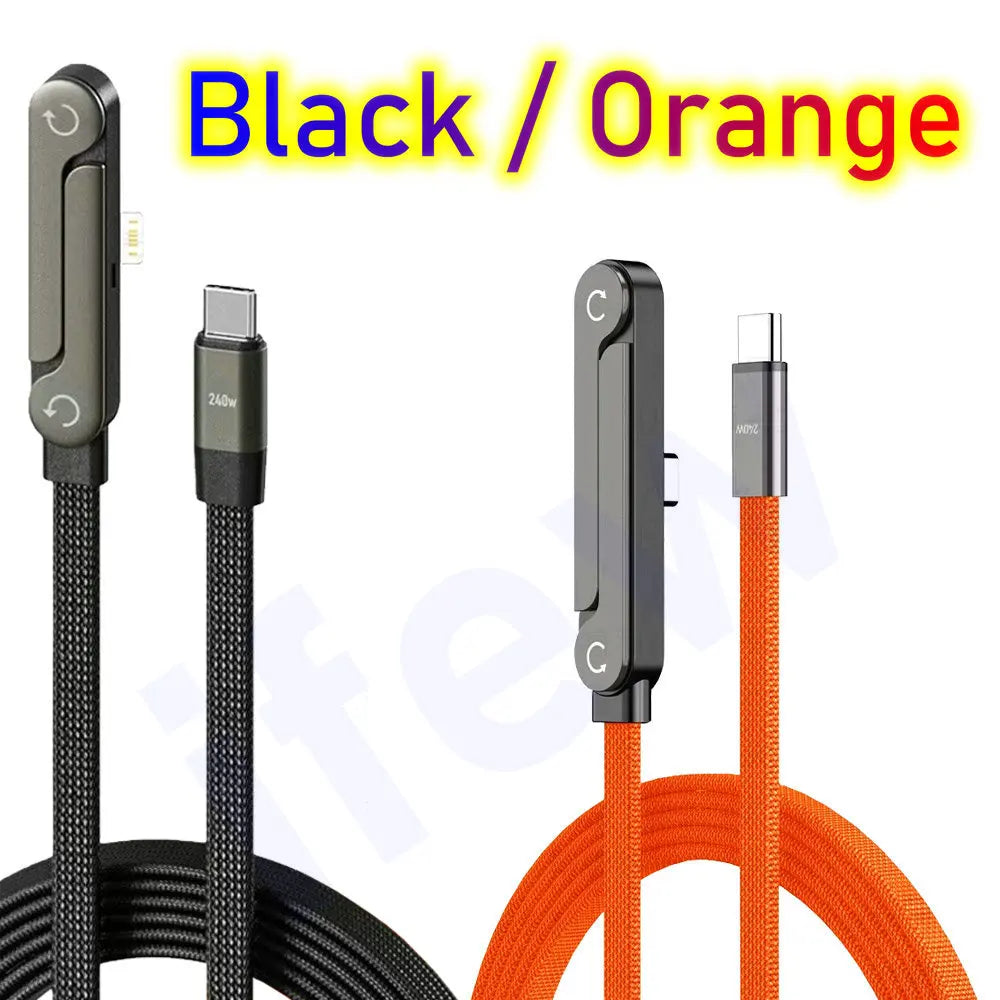 Cable de Carga Rápida con Soporte Integrado 240W / 65W