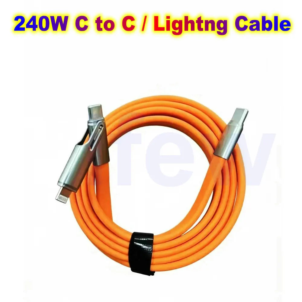 Cable de Carga Rápida con Soporte Integrado 240W / 65W