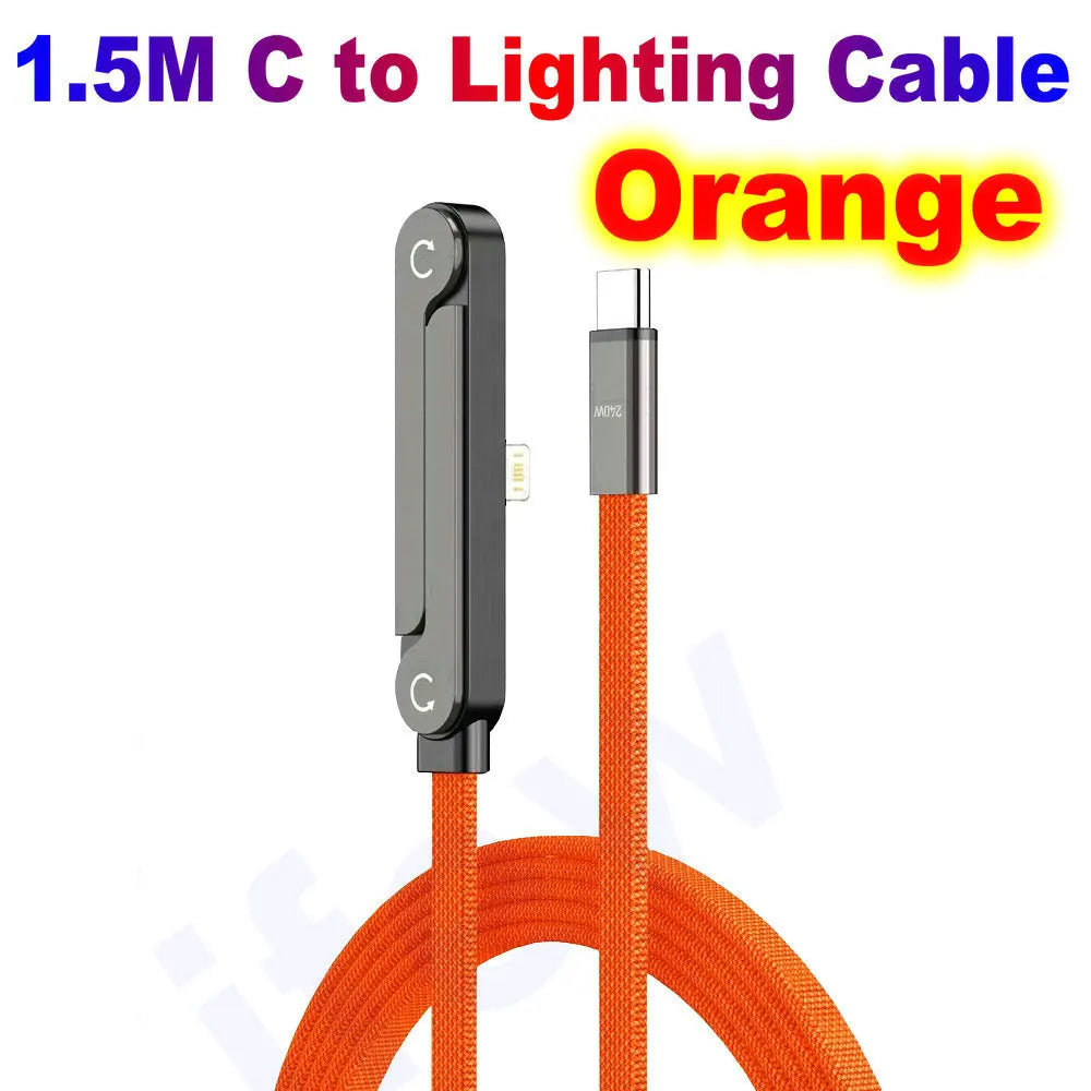 Cable de Carga Rápida con Soporte Integrado 240W / 65W